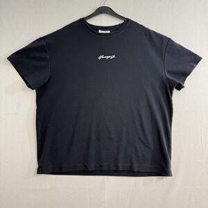 YoungLA Shirt Mens Size Medium Oversized Black Crewneck
